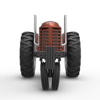 Vintage Small block Pulling tractor Version 4 Scale 1:25 - Thumbnail 6