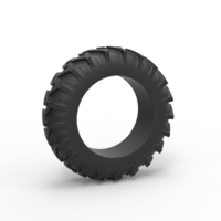 Tractor tire 34 Scale 1:25 - Thumbnail 1