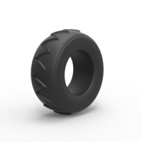 Tire for sand and snow 4 Scale 1:25 - Thumbnail 2