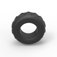 Tire for sand and snow 4 Scale 1:25 - Thumbnail 6