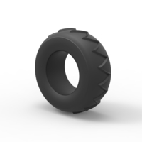 Tire for sand and snow 4 Scale 1:25 - Thumbnail 7