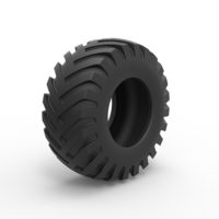 Tractor tire 35 Scale 1:25 - Thumbnail 2