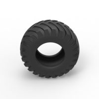 Tractor tire 35 Scale 1:25 - Thumbnail 6
