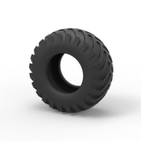Tractor tire 35 Scale 1:25 - Thumbnail 7