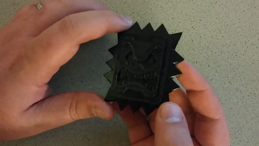 Thwomp Magnet (New Super Mario Bros U) 3D Print 58108