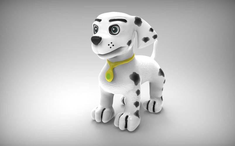 Marshall Paw patrol Puppy Dog 3D Print 58110