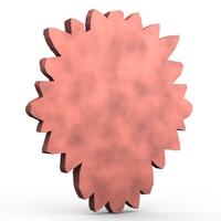 Aztec Mask Low Poly - Thumbnail 2