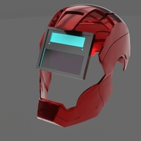 Iron Man Welding Helmet - Thumbnail 2