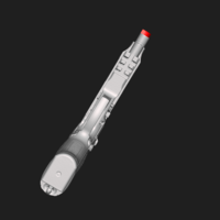 Beretta M9A4 Real Size Scan 1:1 Scale 3D Mold - Thumbnail 3