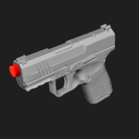 Canik MC9 Real Size Scan 1:1 Scale 3D Mold - Thumbnail 5