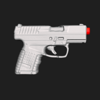 Walther PPS Real Size Scan 1:1 Scale 3D Mold - Thumbnail 6