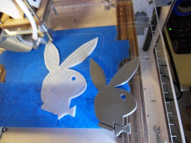 Playboy bunny 3D Print 58128
