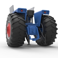 Vintage Pulling tractor Scale 1:25 - Thumbnail 15