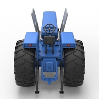 Vintage Pulling tractor Scale 1:25 - Thumbnail 17