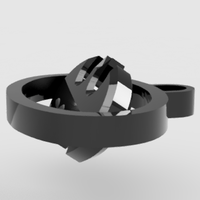Rotary Batman Keychain - Thumbnail 2