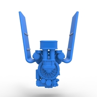 Engine V12 for pulling tractor Version 2 Scale 1:25 - Thumbnail 5