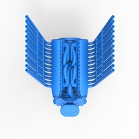 Engine V12 for pulling tractor Version 2 Scale 1:25 - Thumbnail 7