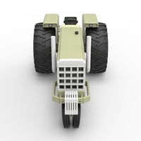 Vintage Pulling tractor Version 2 Scale 1:25 - Thumbnail 8