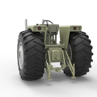 Vintage Pulling tractor Version 2 Scale 1:25 - Thumbnail 14