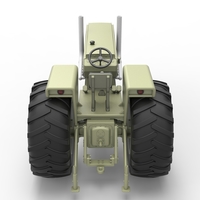 Vintage Pulling tractor Version 2 Scale 1:25 - Thumbnail 16