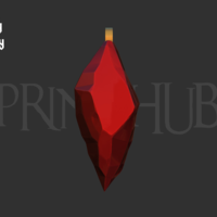 Dante Amulet Necklace Devil may cry Anime 2025 for cosplay stl - Thumbnail 3