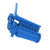 Engine V12 for pulling tractor Version 3 Scale 1:25 - Thumbnail 3