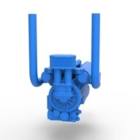 Engine V12 for pulling tractor Version 3 Scale 1:25 - Thumbnail 4