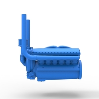 Engine V12 for pulling tractor Version 3 Scale 1:25 - Thumbnail 8