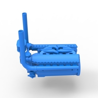 Engine V12 for pulling tractor Version 3 Scale 1:25 - Thumbnail 9