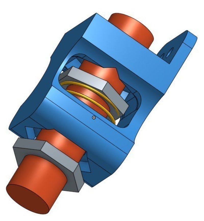 Inductive sensor mount for MendelMax 3