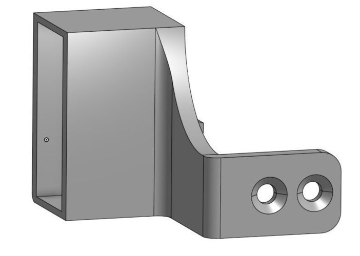 Micro servo mount for MendelMax 3 3D Print 58196