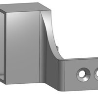 Micro servo mount for MendelMax 3 - Thumbnail 1