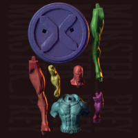 Cyclops FREE 3D Print model - Thumbnail 5