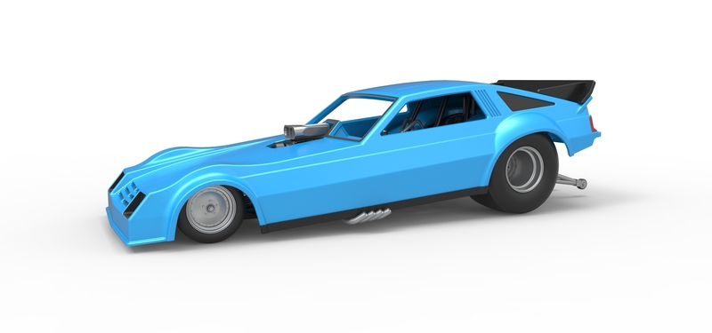 Vintage Funny Car Scale 1:25