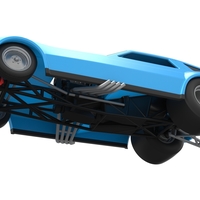 Vintage Funny Car Scale 1:25 - Thumbnail 3