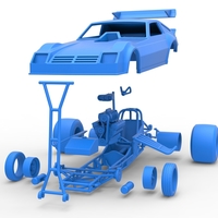 Vintage Funny Car Scale 1:25 - Thumbnail 22