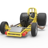 Vintage Funny Car Base Scale 1:25 - Thumbnail 5