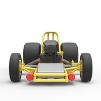 Vintage Funny Car Base Scale 1:25 - Thumbnail 7