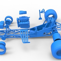 Vintage Funny Car Base Scale 1:25 - Thumbnail 22