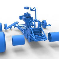 Vintage Funny Car Base Scale 1:25 - Thumbnail 24