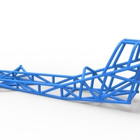 Frame of Vintage Funny Car Scale 1:25 - Thumbnail 9