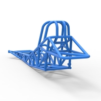 Frame of Vintage Funny Car Scale 1:25 - Thumbnail 10