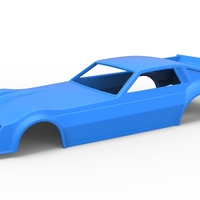 Shell of Vintage Funny Car Scale 1:25 - Thumbnail 1