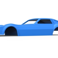 Shell of Vintage Funny Car Scale 1:25 - Thumbnail 2