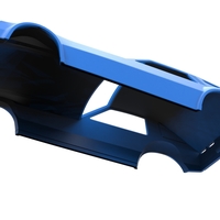 Shell of Vintage Funny Car Scale 1:25 - Thumbnail 3