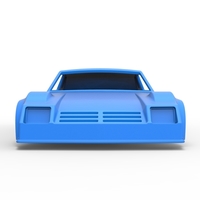 Shell of Vintage Funny Car Scale 1:25 - Thumbnail 6