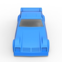 Shell of Vintage Funny Car Scale 1:25 - Thumbnail 7