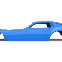 Shell of Vintage Funny Car Scale 1:25 - Thumbnail 8