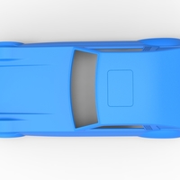 Shell of Vintage Funny Car Scale 1:25 - Thumbnail 10