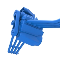 Engine of Vintage Funny Car Scale 1:25 - Thumbnail 3